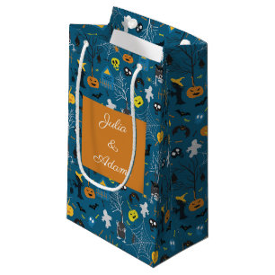 Sacola Para Presentes Pequena Sacol de Presente da Noite de Halloween