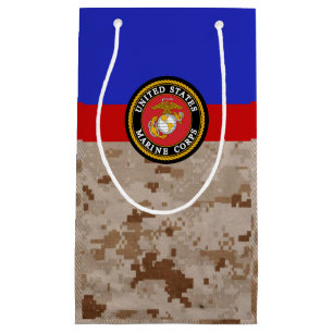 Sacola Para Presentes Pequena Sacos-presente USMC para um Presente do Corpo Mari