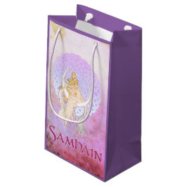 Sacola Para Presentes Pequena Samhain Saudações Deusa Lunar