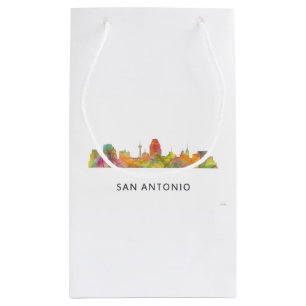 SACOLA PARA PRESENTES PEQUENA SAN ANTONIO TEXAS WB1 -