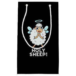Sacola Para Presentes Pequena Santo Ovelino Engraçado Pun Dardo BG
