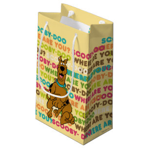 Sacola Para Presentes Pequena Scooby-Doo que funciona "onde é você? "