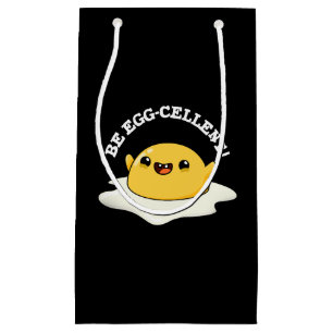 Sacola Para Presentes Pequena Seja Ovo Engraçado Engraçado Ovo Arma Escuro BG
