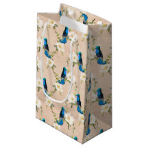 Série Beija-flor Design Três Pequena Bolsa de Pres