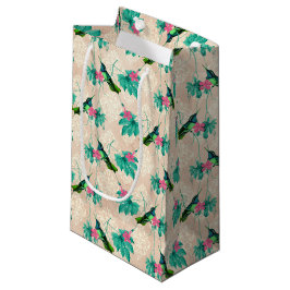 Sacola Para Presentes Pequena Série Beija-flor Design Um Pequeno Saco de Present