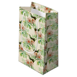 Sacola Para Presentes Pequena Série Beija-flores Design Três Pequena Bolsa de Pr