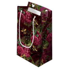 Sacola Para Presentes Pequena Série Burgundy Bee Design Six