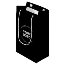 Seu logotipo comercial & texto editável | Preto & 