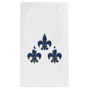 Sacola Para Presentes Pequena Símbolo Fleur de Lis