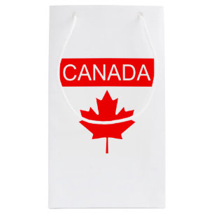 Sacola Para Presentes Pequena Símbolo Nacional Canadense Gift Bag