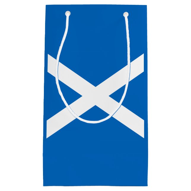 Sacola Para Presentes Pequena Sinal escocês Gift Bag (Frente)