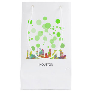 SACOLA PARA PRESENTES PEQUENA SKYLINE WB1 DE HOUSTON TEXAS -