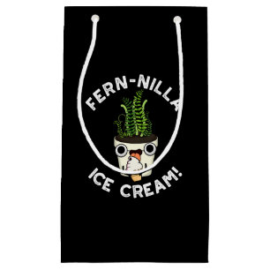 Sacola Para Presentes Pequena Sorvete Fernilla Pun Dark BG