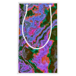 Sacola Para Presentes Pequena Sour Marble