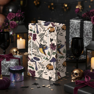 Sacola Para Presentes Pequena Spookie Halloween Beija Floral