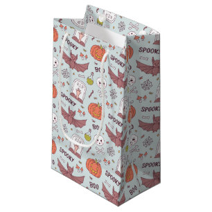 Sacola Para Presentes Pequena Spooky Halloween