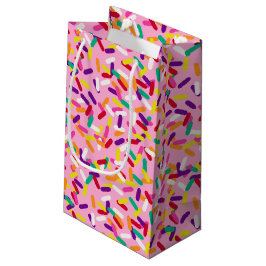 Sacola Para Presentes Pequena Sprinkles de Morango