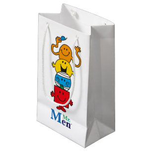 Sacola Para Presentes Pequena Sr. Men Sr. Men em altura
