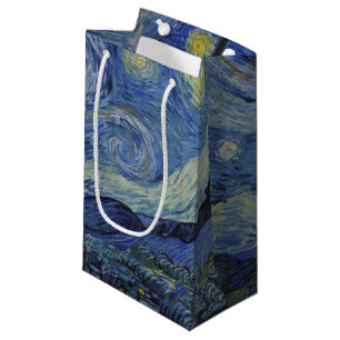 Sacola Para Presentes Pequena Starry Night por Vincent Van Gogh