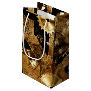 Sacola Para Presentes Pequena Steampunk