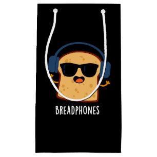 Sacola Para Presentes Pequena Telefones celulares Engraçados Pão Escuro BG