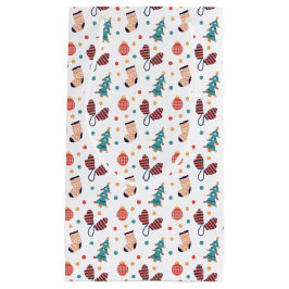 Sacola Para Presentes Pequena Tema de Natal Fofo