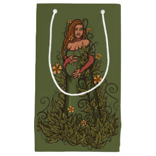 Sacola Para Presentes Pequena Terra Deusa Mãe Druida