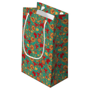 Sacola Para Presentes Pequena Teste padrão floral 2