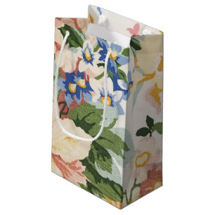 Sacola Para Presentes Pequena teste padrão floral da aguarela abstrata