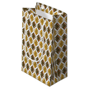 Sacola Para Presentes Pequena Teste padrão gráfico das gemas dos diamantes