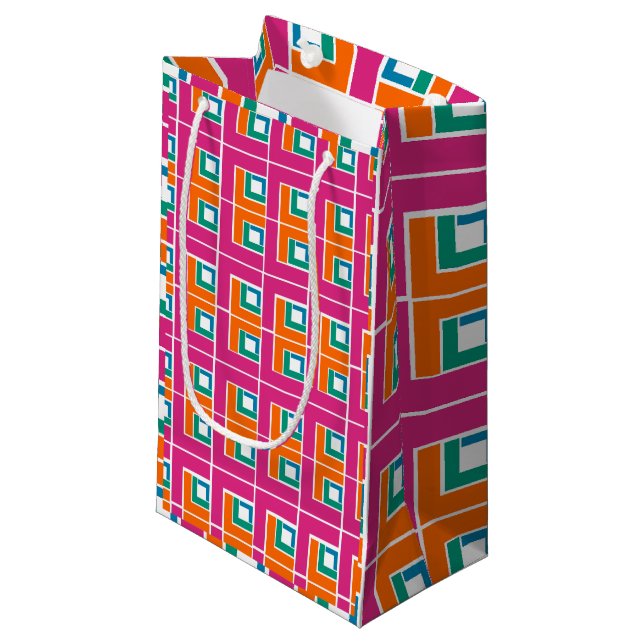 Sacola Para Presentes Pequena Topsy Turvy (Frente inclinada)