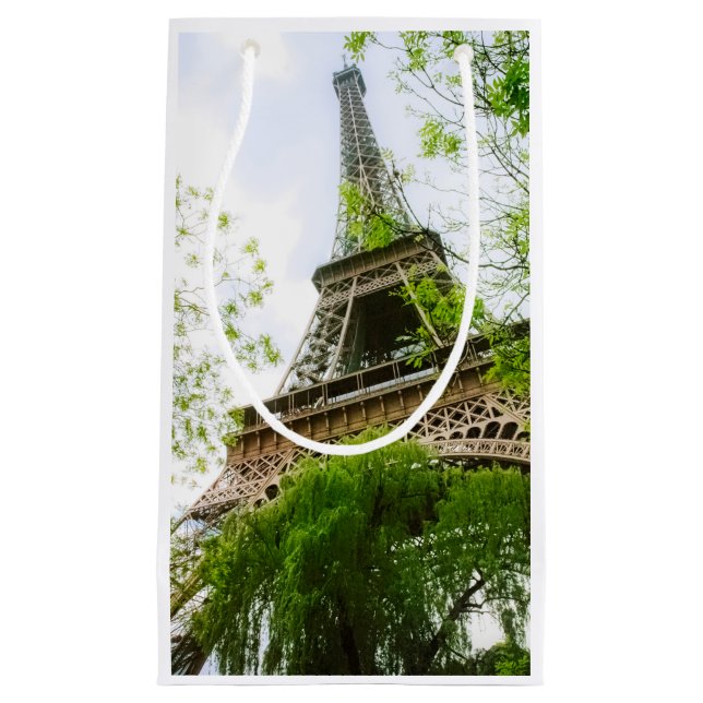 Sacola Para Presentes Pequena Torre Eiffel (Frente)