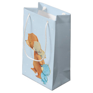 Sacola Para Presentes Pequena Três amigos adoráveis do urso