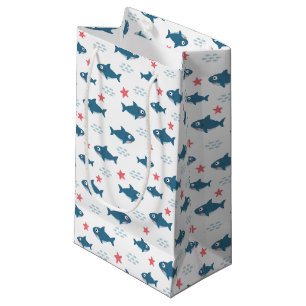 Sacola Para Presentes Pequena Tubarão