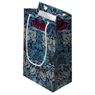 Sacola Para Presentes Pequena Tulip e Rosa, William Morris