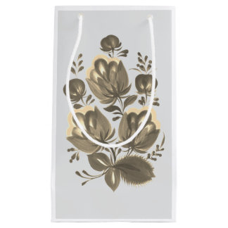 Sacola Para Presentes Pequena Tulpen im dekorativen Stil