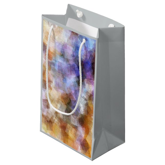 SACOLA PARA PRESENTES PEQUENA VERÃO STREAM (Frente inclinada)