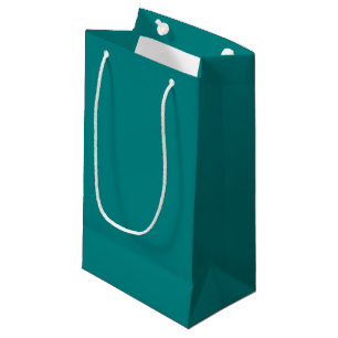 Sacola Para Presentes Pequena Verdadeiro Teal