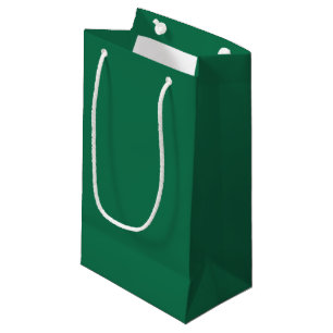 Sacola Para Presentes Pequena Verde escuro