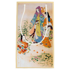 Sacola Para Presentes Pequena Vintage Japonês Textile