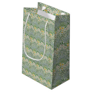 Sacola Para Presentes Pequena Vintage William Morris Flowers Garden Wallpaper