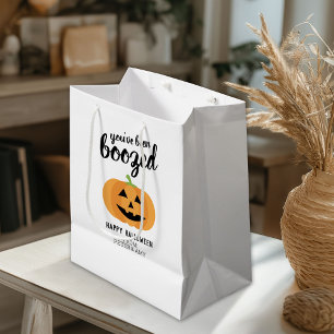 Sacola Para Presentes Pequena Você foi bozado - Festa de Abóbora no Halloween