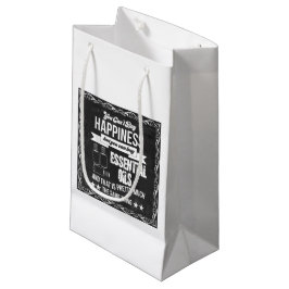 Sacola Para Presentes Pequena Você não pode comprar a felicidade mas você pode