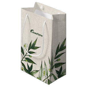 Sacola Para Presentes Pequena Wild Meadow  Bolsas De Casamento Botânico