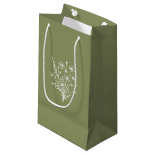 Sacola Para Presentes Pequena Wildflower Elegance-Wedding-