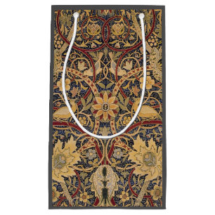 Sacola Para Presentes Pequena William Morris Bullerswood Faux Tapeçaria