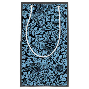 Sacola Para Presentes Pequena William Morris Floral Pattern Bird Anenome