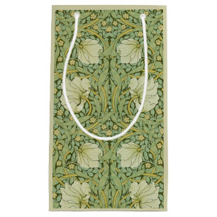 Sacola Para Presentes Pequena William Morris Pimpernel Floral Blue Wallpaper