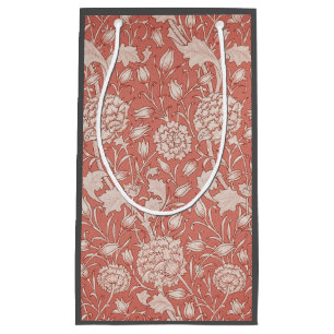 Sacola Para Presentes Pequena William Morris Wild Tulip Flower Floral