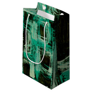 Sacola Para Presentes Pequena Windows I do Aquamarine